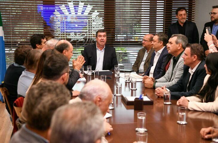 Imagem de compartilhamento para o artigo São Gabriel do Oeste apresenta projetos para acesso aos polos industriais e obras no bairro Santa Luzia da MS Todo dia